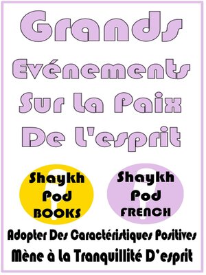 cover image of Grands Evénements Sur La Paix De L'esprit